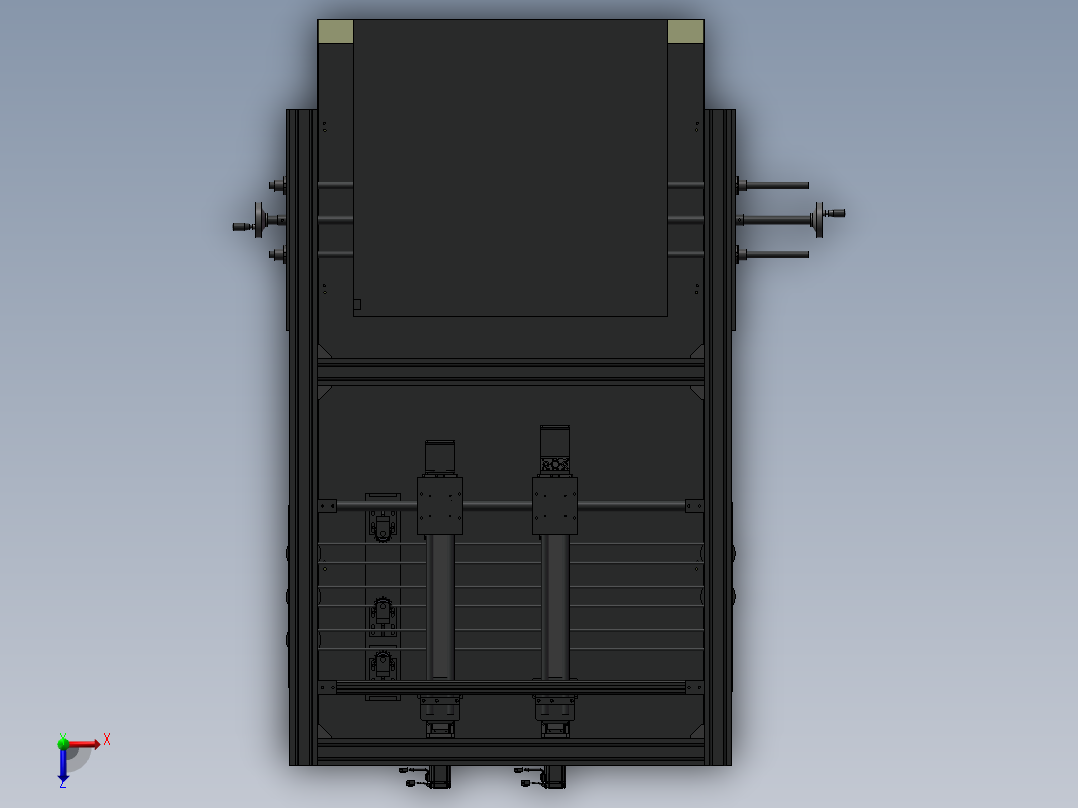 冰箱抽屉疲劳检测机俯视图