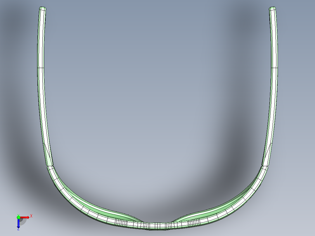 眼镜、墨镜(52)俯视图