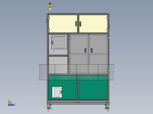 锂电池自动插钉设备左视缩略图