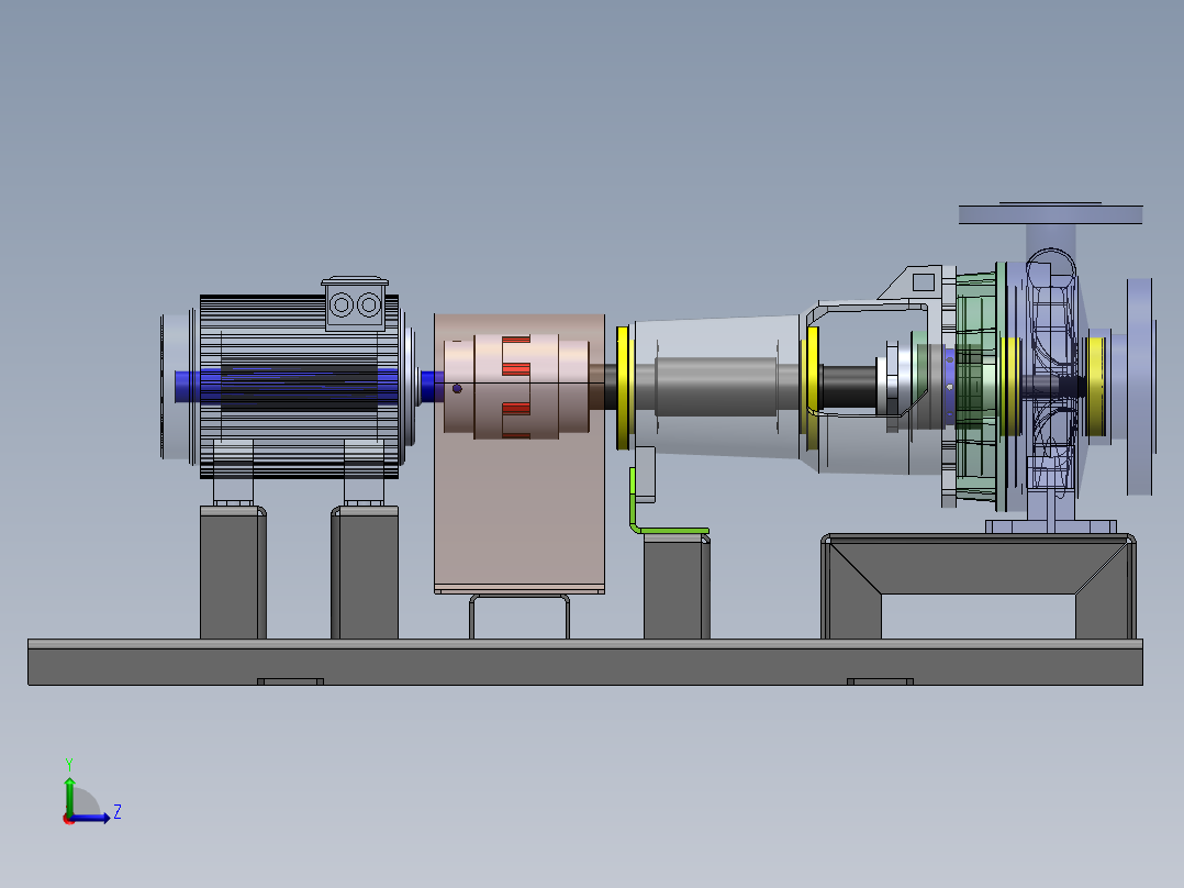 泵、水泵(61)左视图