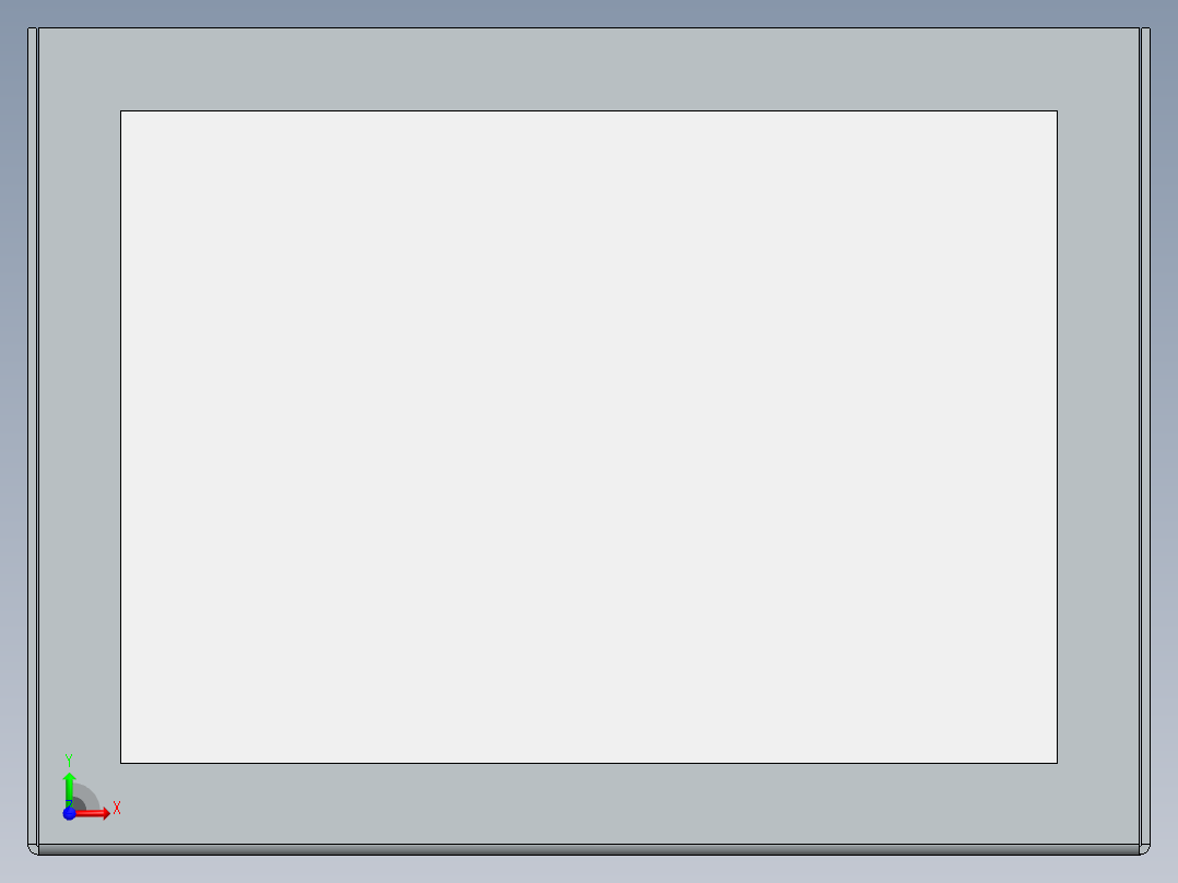 CPU机箱外壳11前视图