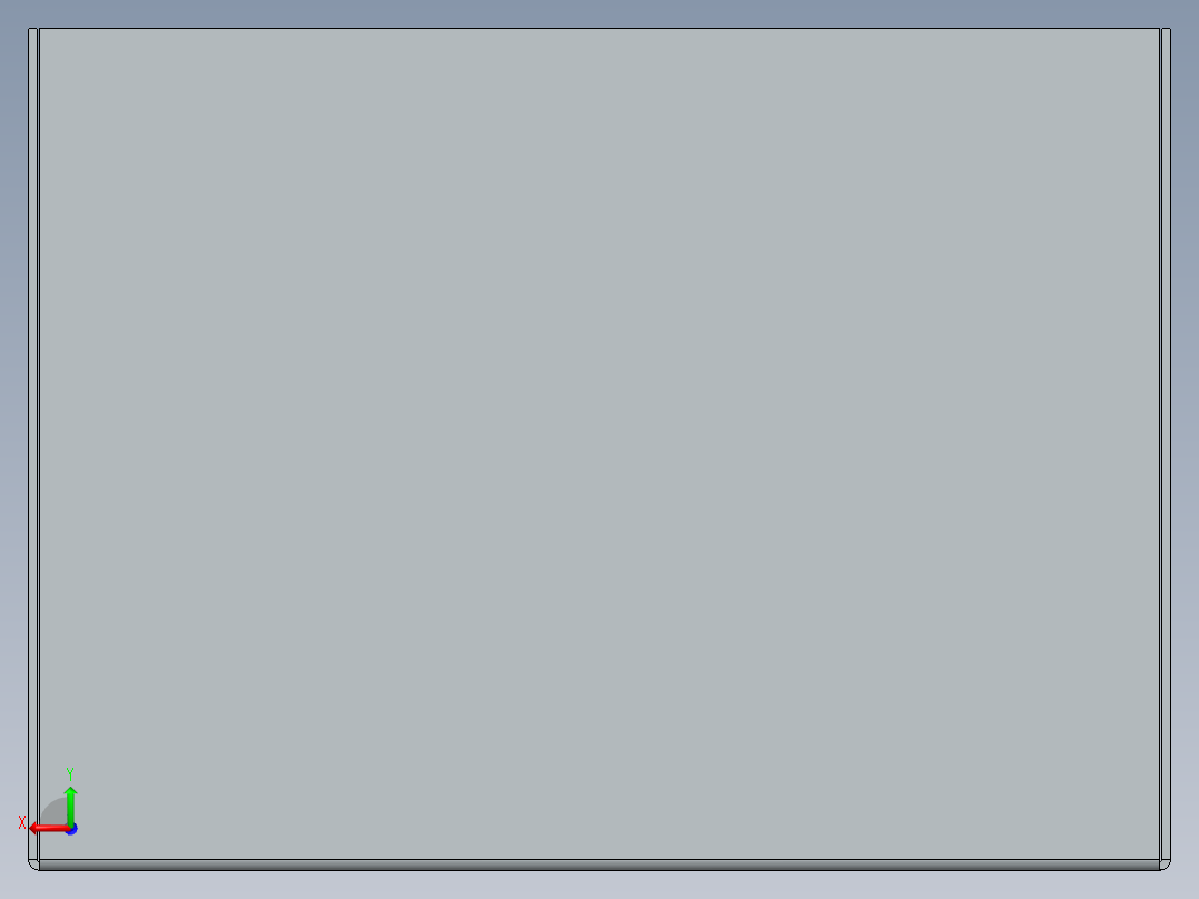 CPU机箱外壳11后视图