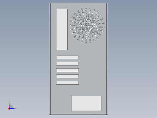 CPU机箱外壳11左视缩略图
