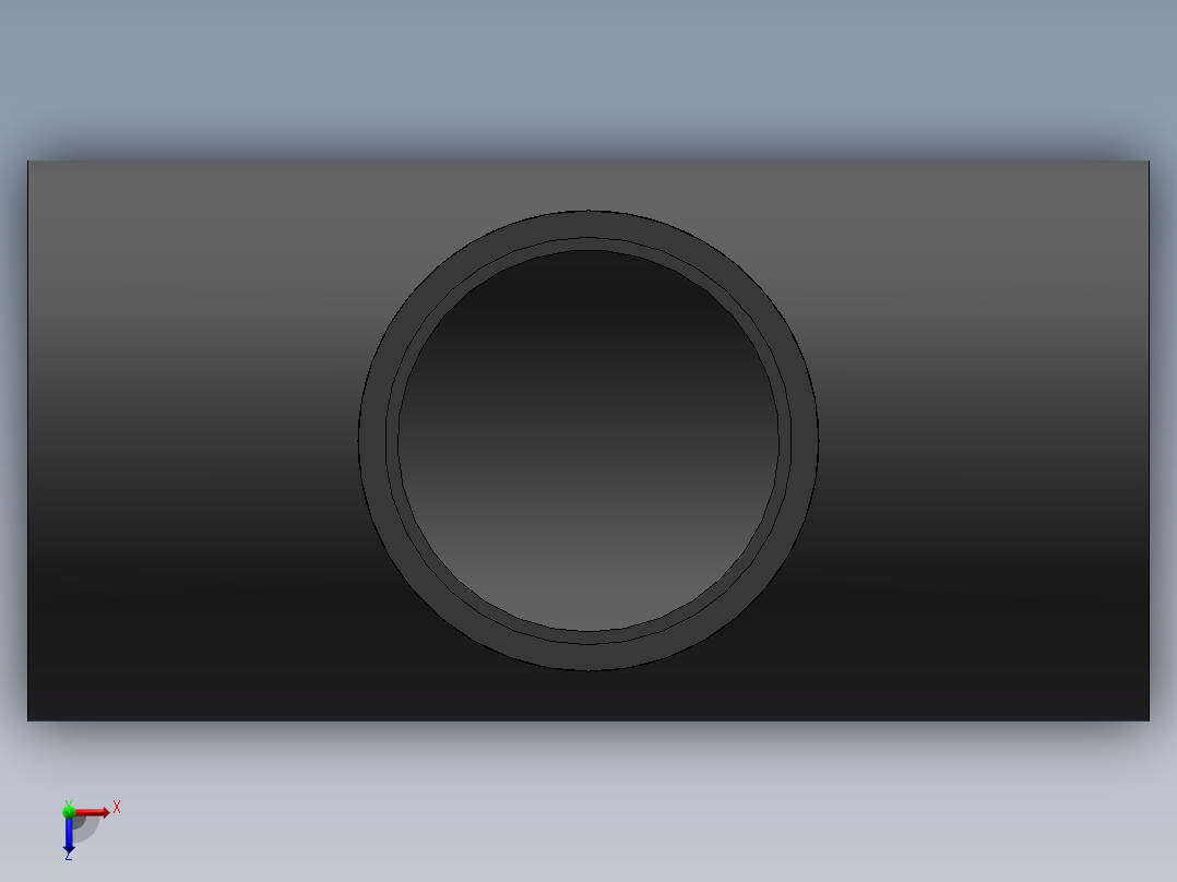 UPVC_RTEE_DN300_150俯视图