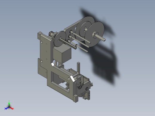 090807送标机构贴标机2405