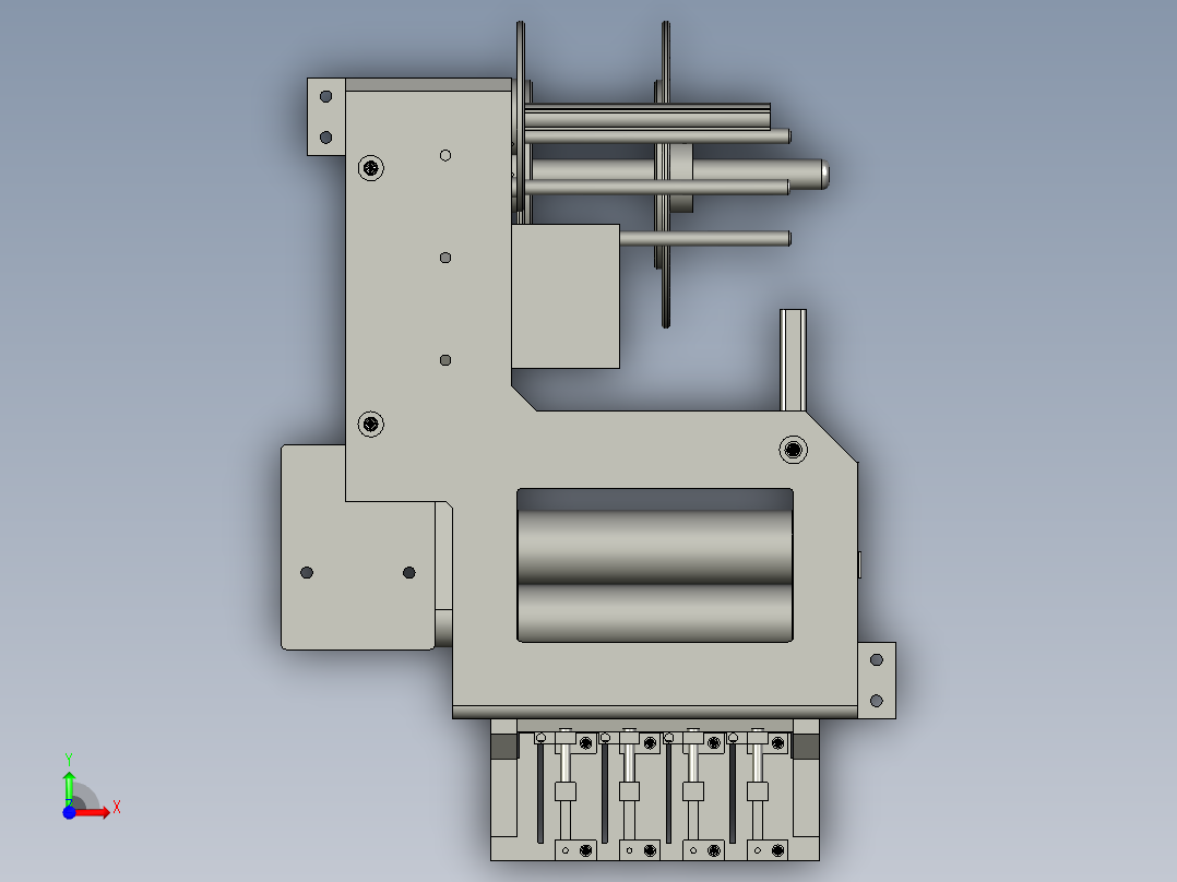 090807送标机构贴标机2405前视图