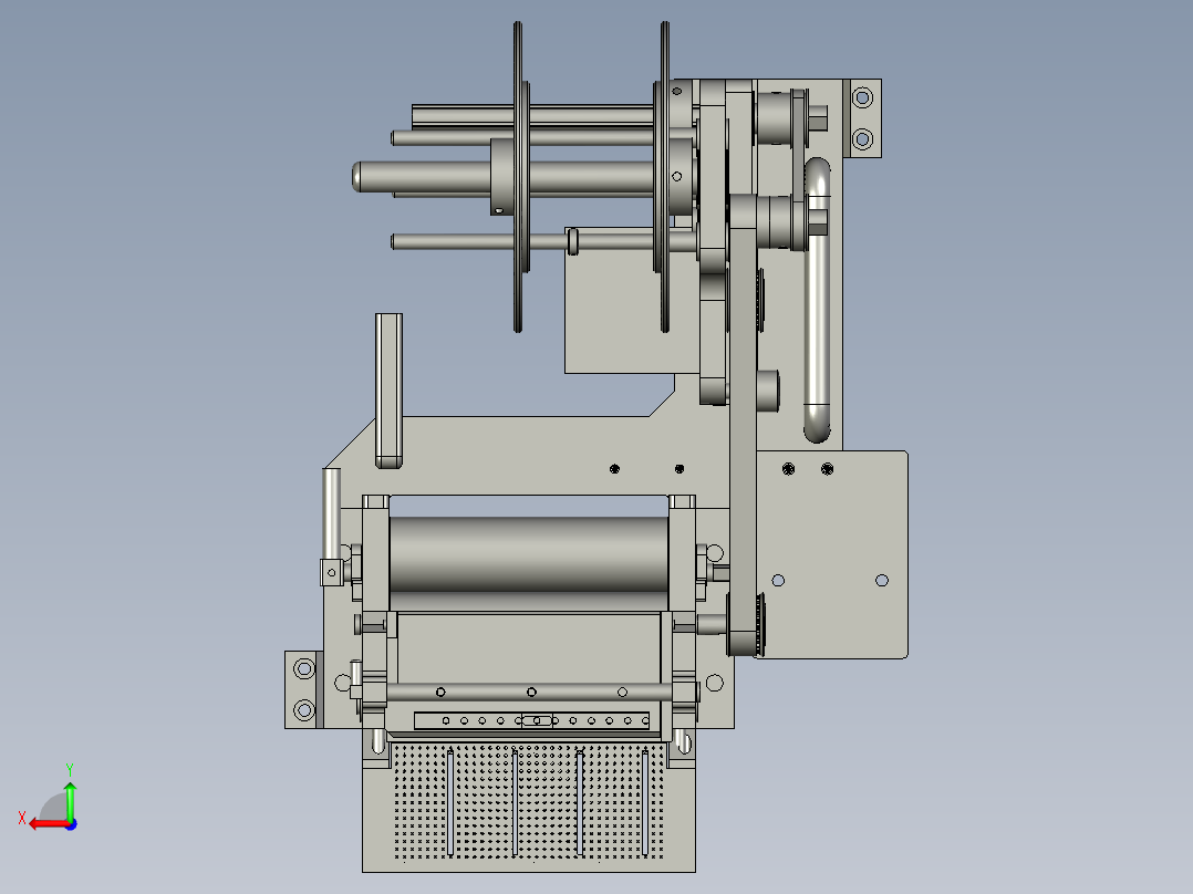 090807送标机构贴标机2405后视图