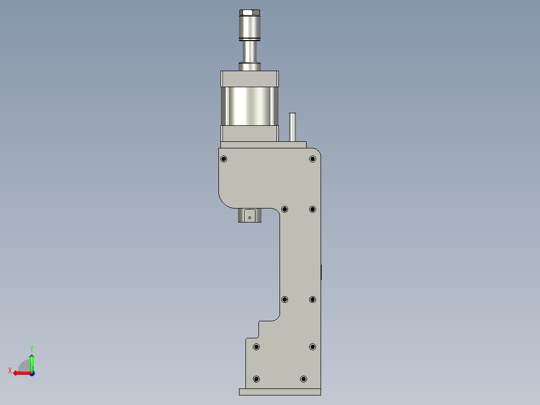 8ZY-05-压板组件后视图