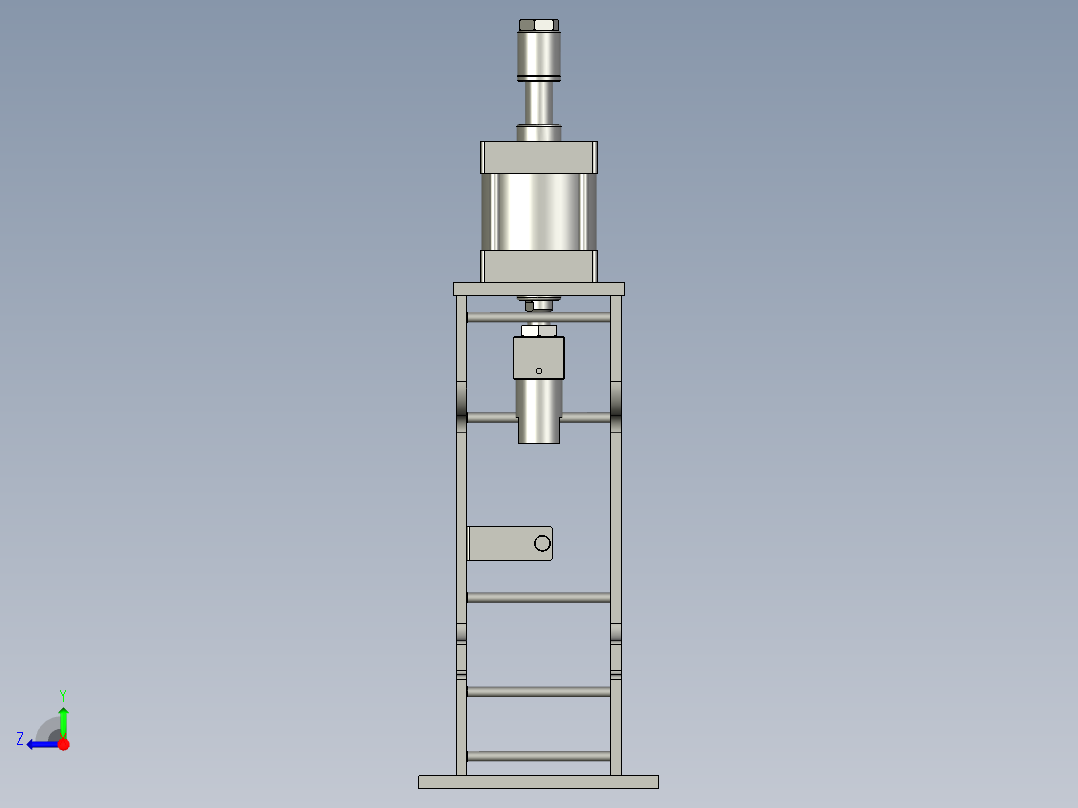 8ZY-05-压板组件右视图