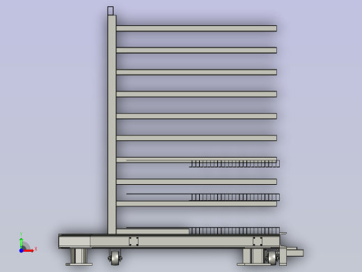 装饰板物料车前视缩略图