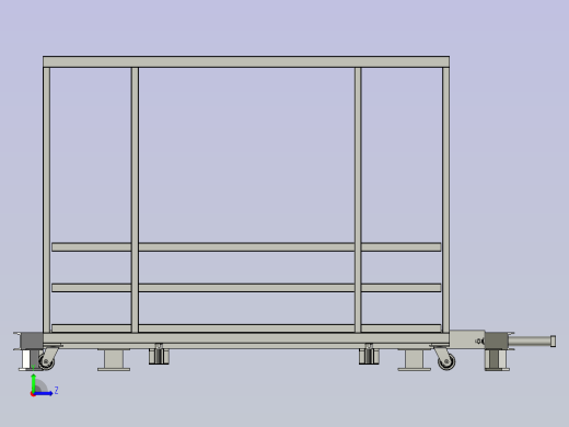 装饰板物料车左视缩略图