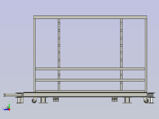 装饰板物料车右视缩略图