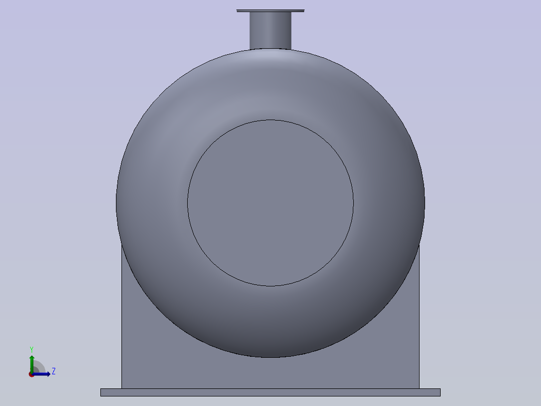 压力容器左视图
