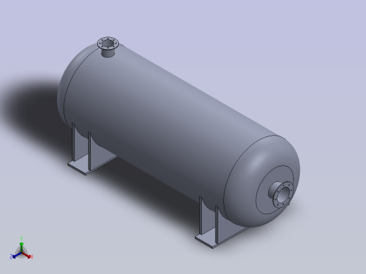 压力容器正等轴测缩略图