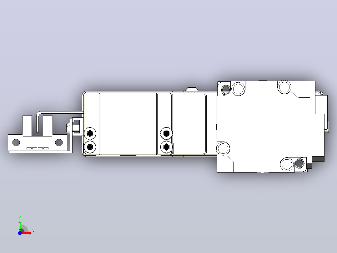 钢基模组TPA-KSR-4002C-150A1-MR-H1S1前视图