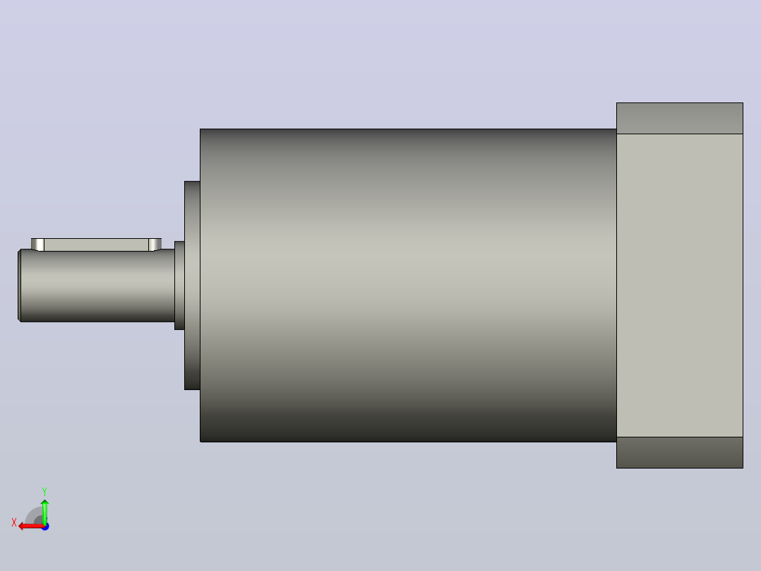 间隙减速器gearbox_gbx060016k_gbk_060_070_2_f后视图