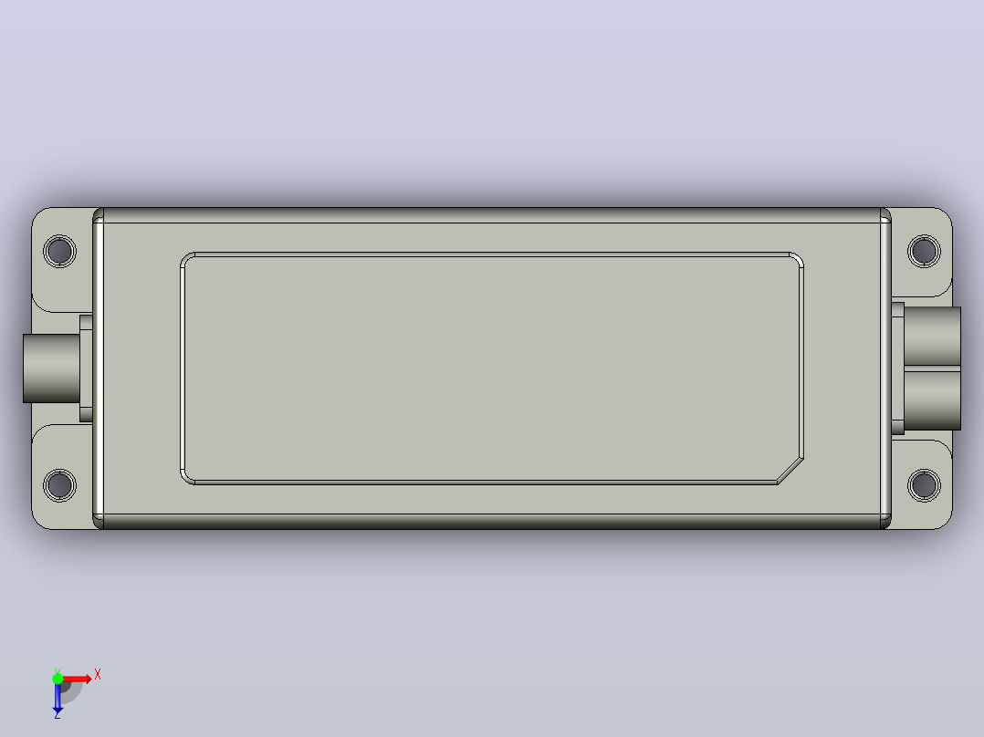 XLG-75...XLG-200 LED驱动器.zip.zip俯视图