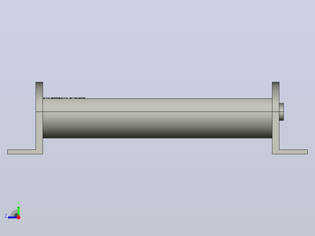 SMH6-300-10-024机床工作灯 照明灯右视图