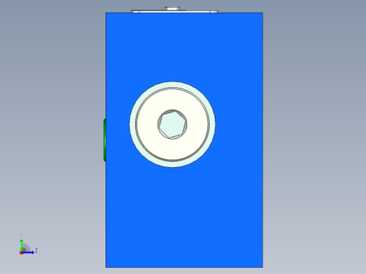 LFA16DB2控制盖板（内六角调节）左视缩略图