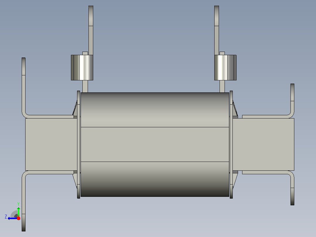 ACLSG-30三相干式进线电抗器三维模型202011右视图