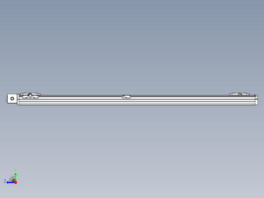 皮带直线轴双滑块型TPA-GCBS-80-P60-L600-DR-M20-N3右视缩略图