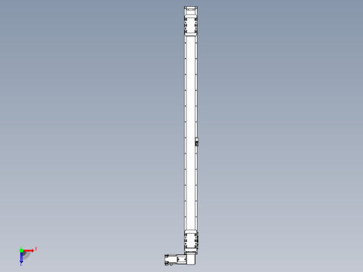 皮带直线轴双滑块型TPA-GCBS-80-P60-L600-DR-M20-N3俯视缩略图