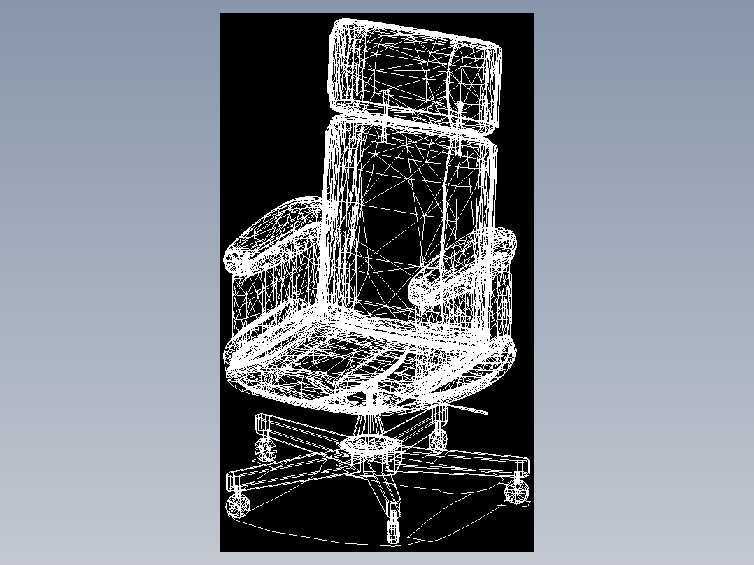 室内家具和灯具等的模型十四-K-C05