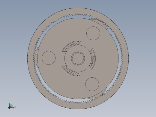 传动比为2.8左右的行星齿轮