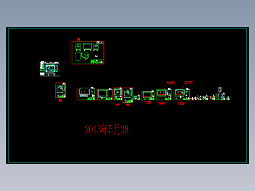 工厂生产图纸-变压器机箱