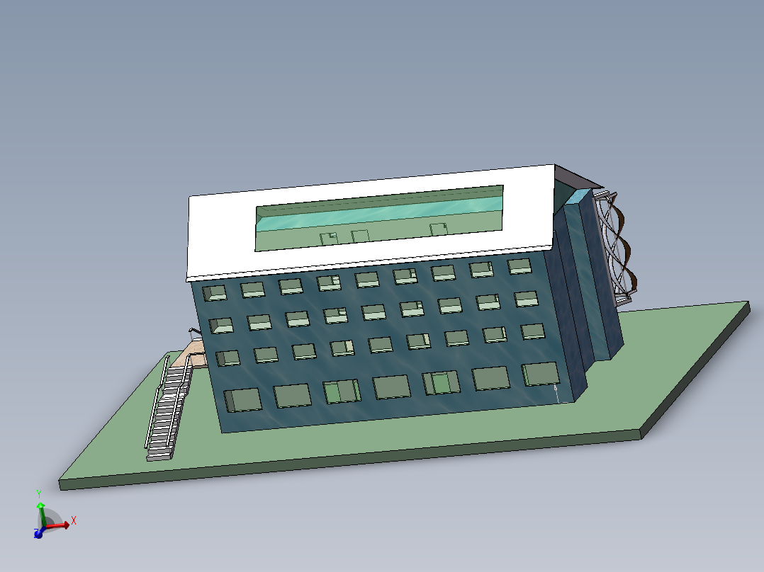 河北工业大学节能楼