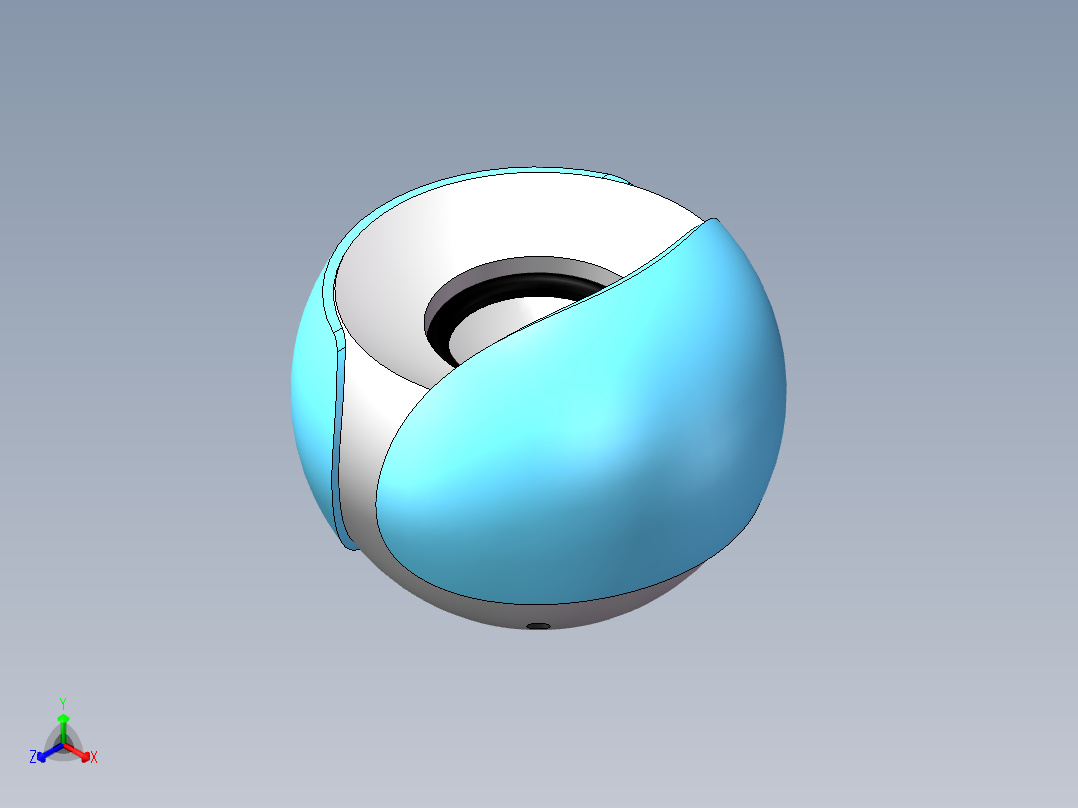 音箱正等轴测图