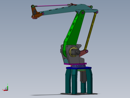 E082 钢板焊接型4轴100KG搬运机器人