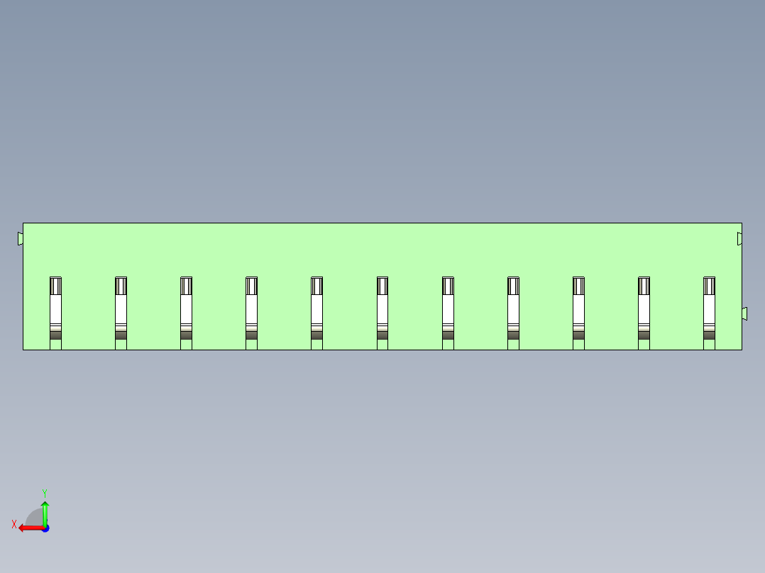 PCB_Terminal_Block_11-P3.5后视图