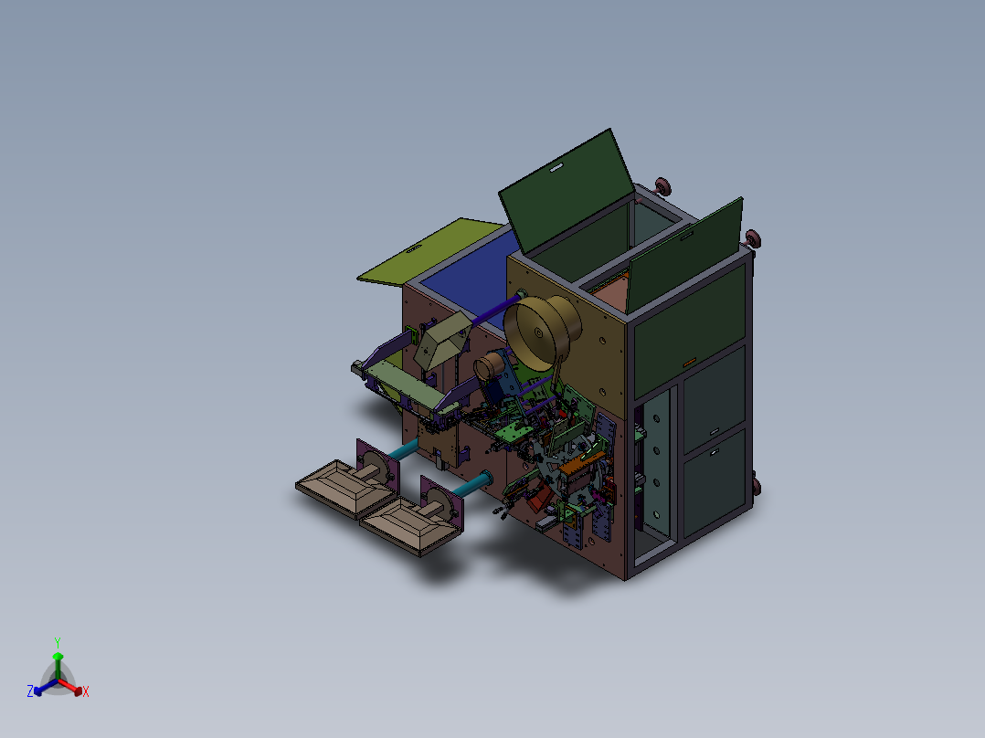 马达焊接机器设计模型