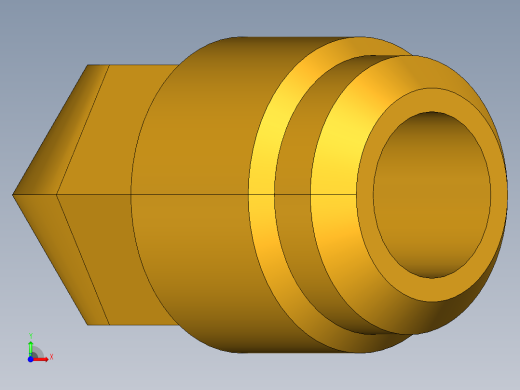 扩口式工业通用硬管接头45Deg Elbow 159F-12-8前视缩略图