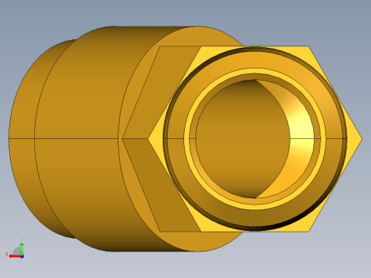扩口式工业通用硬管接头45Deg Elbow 159F-12-8后视缩略图