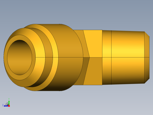 扩口式工业通用硬管接头45Deg Elbow 159F-12-8右视缩略图