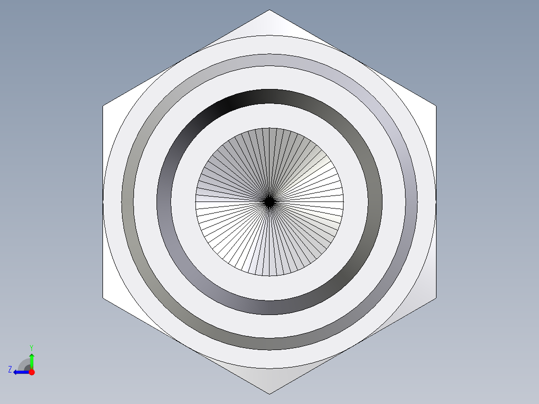 卡套式工业通用硬管接头EO_Blanking_plug_for_tube_ends_ROV16SCFX右视图