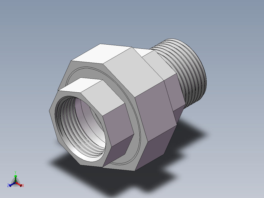 活接-等径内外丝直通 DN25