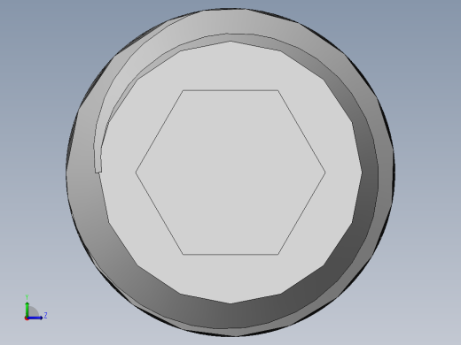 DIN 913-ISO 4026 固定螺钉-M6 L=30.SLDPRT左视缩略图
