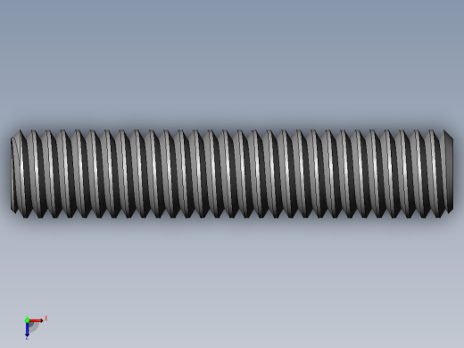 DIN 913-ISO 4026 固定螺钉-M6 L=30.SLDPRT俯视缩略图