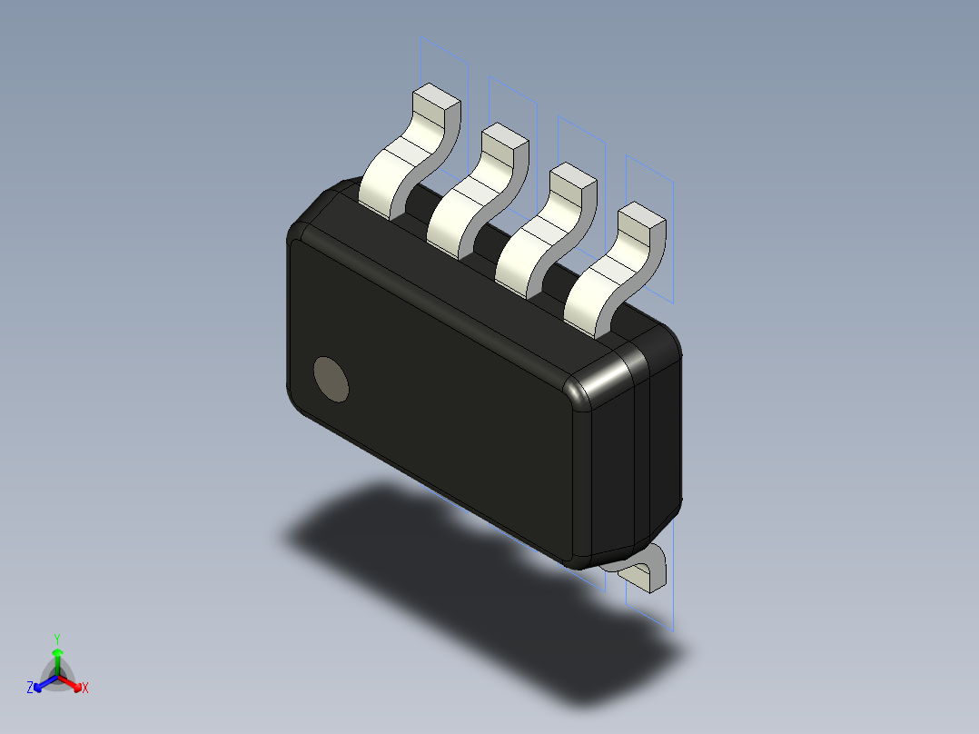 MO-193BA正等轴测图