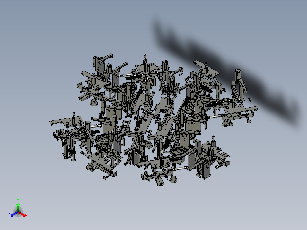 摩托车组装整机线