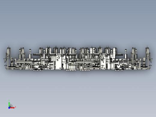 摩托车组装整机线前视缩略图