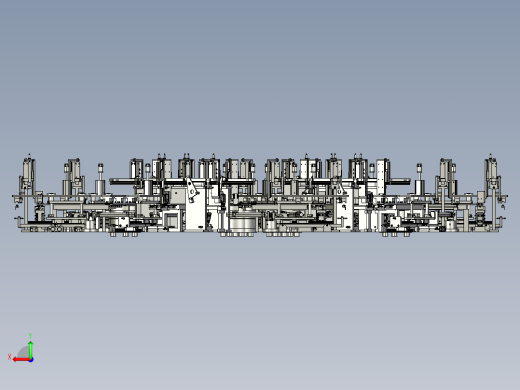摩托车组装整机线后视缩略图