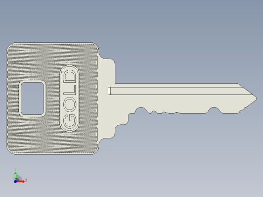 钥匙4前视缩略图