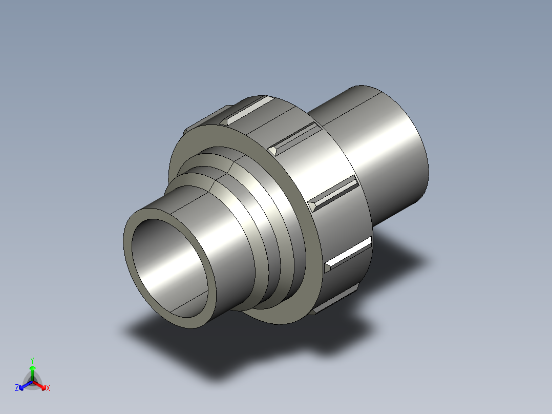 连接管正等轴测图