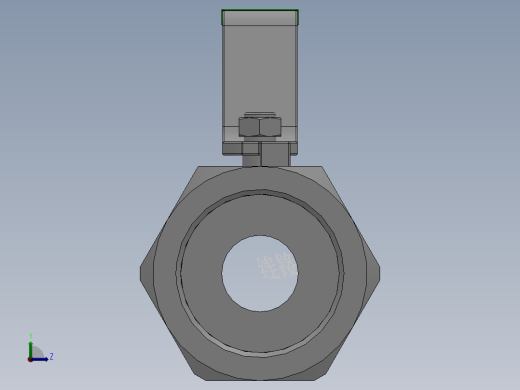 一片式内螺纹球阀-304 DN8-DN80前视缩略图