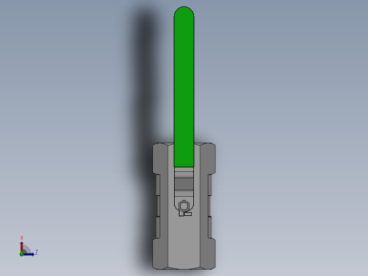 一片式内螺纹球阀-304 DN8-DN80俯视缩略图