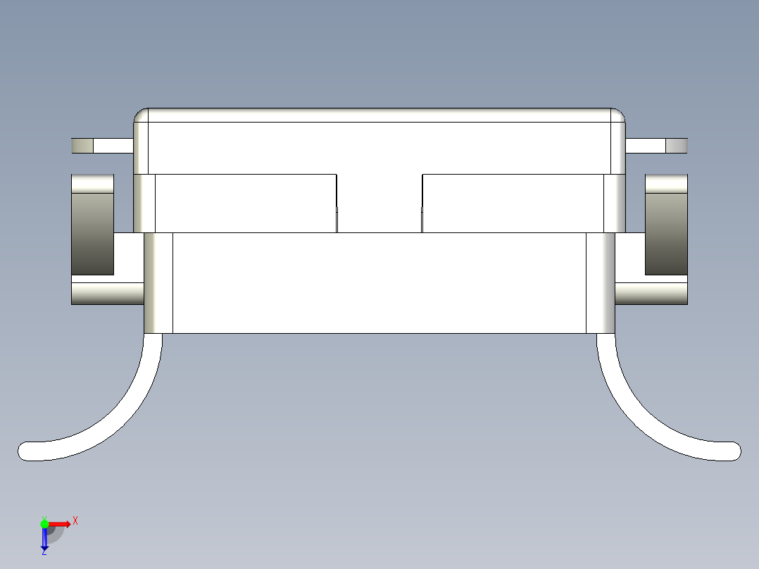 压力传感器EB-P02俯视图